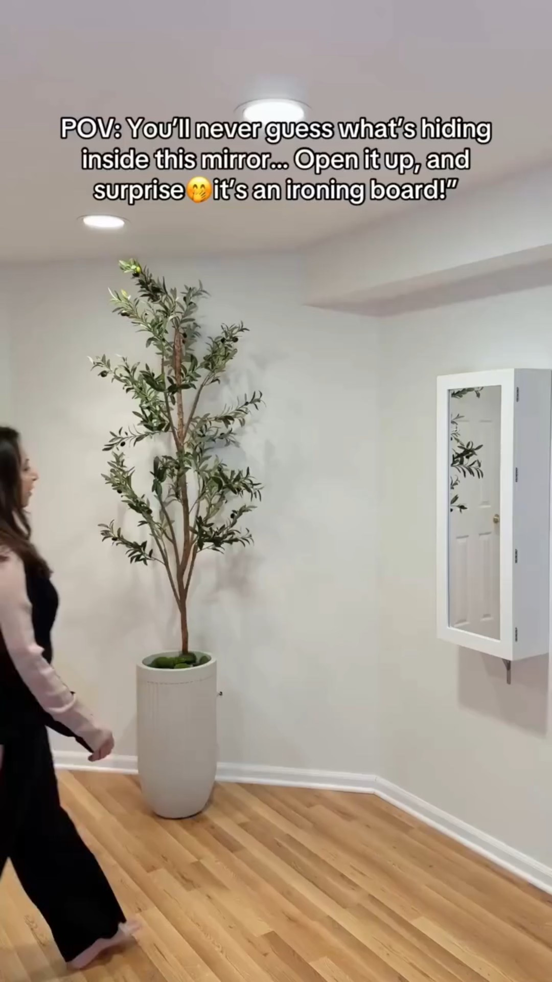 Don’t like bulky ironing board laying around? This is the best way to keep the ironing  board hiding and use the mirror when ironing board isn’t in use!
@amazon 

Follow my LTK @apieceofmyglamhome on the @shop.LTK app to view this post and get my exclusive app-only content!

#liketkit #LTKHome #LTKSaleAlert
@shop.ltk
https://liketk.it/5ThAz