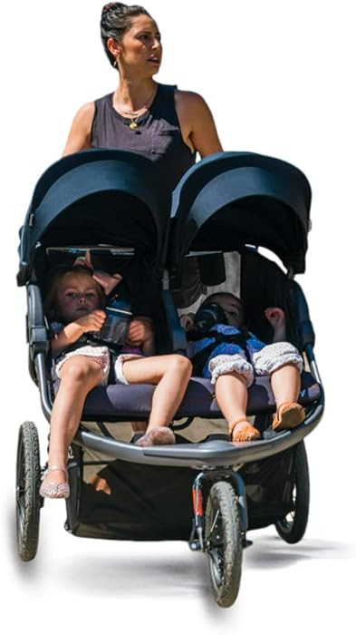 Joovy Zoom X2 Lightweight Performance Double Jogging Stroller Featuring Extra-Large Pneumatic Tir... | Amazon (US)