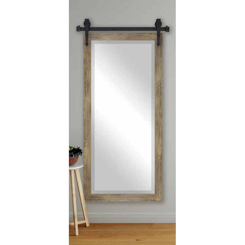 Lanphear Rectangle Wood Wall Mirror | Wayfair North America