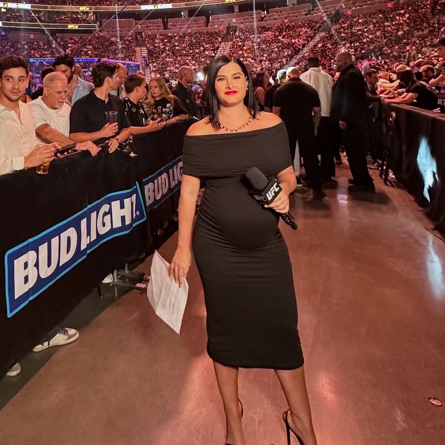 This was my last event before maternity leave and this bumpsuit off the shoulder black dress was the best thing I ever could have worn. Stretchy, comfy and easy it allowed me to run around the arena and never once feel uncomfortable. Pregnant or not, this dress works for basically any life event. This particular dress comes as a maxi but I used some fabric tape to make it a midi!

Maternity 
Pregnancy fashion 
Black midi 
Off the shoulder 

#LTKWorkwear #LTKPetite #LTKBump