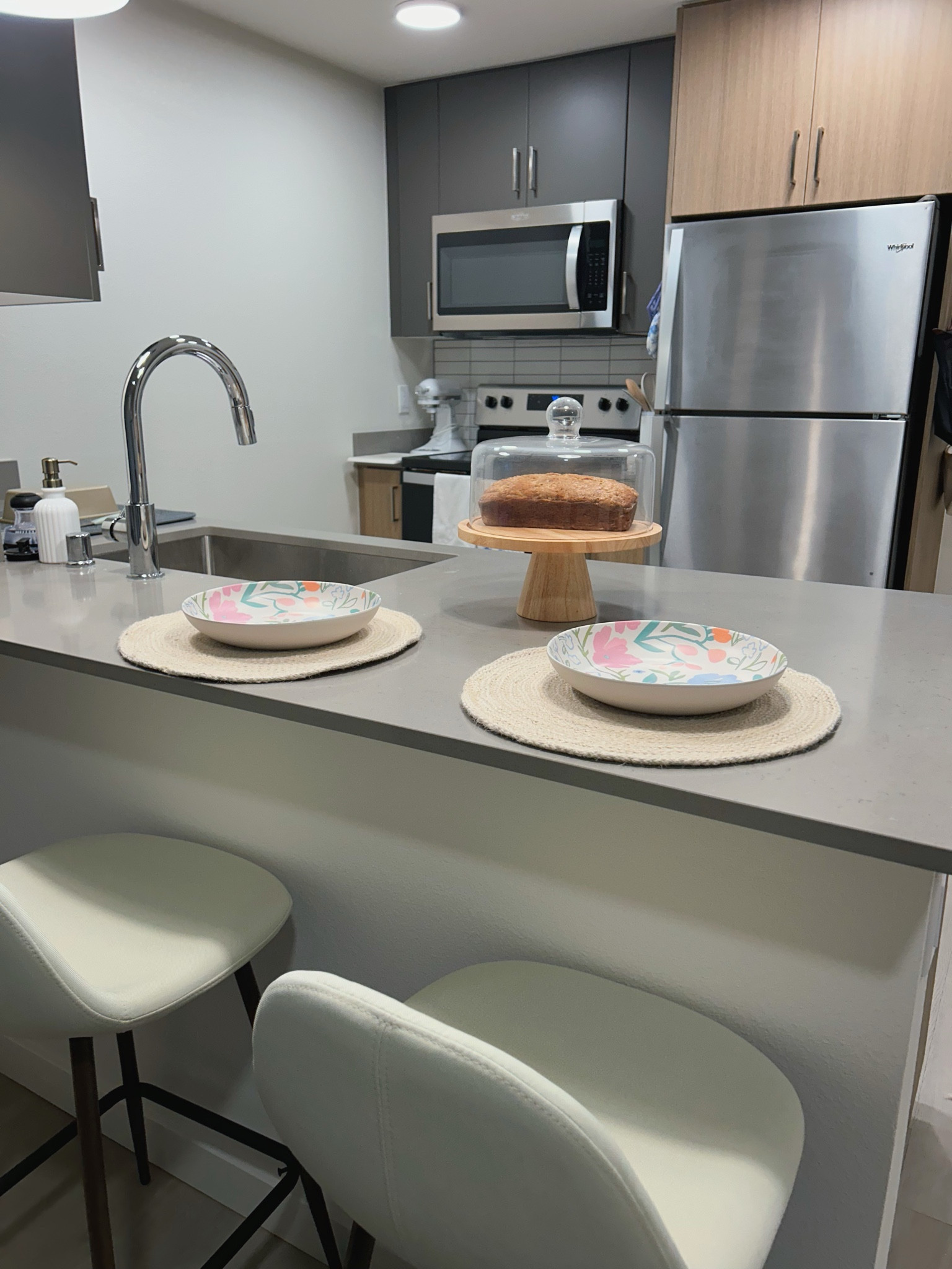 Love this kitchen setup! Everything was found at Target! Love finding cute home pieces that are affordable! 

#LTKfindsunder100 #LTKhome #LTKfindsunder50