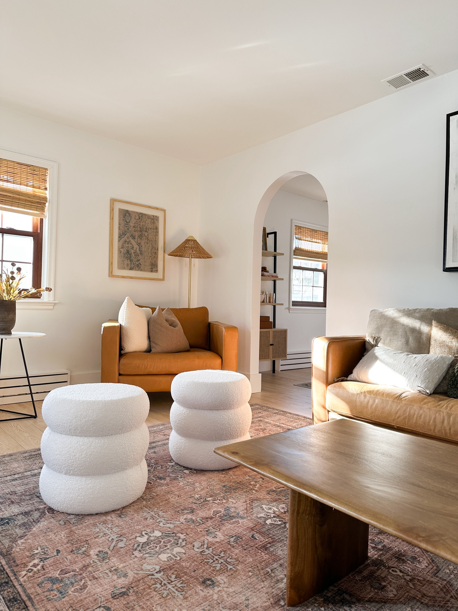 Modern boucle cloud storage ottoman from Walmart under $50! 

#LTKFindsUnder50 #LTKStyleTip #LTKHome