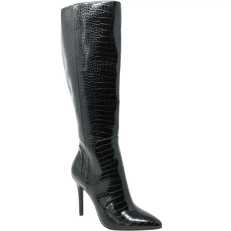 Charles by Charles David Women's Panic Faux Leather Stiletto Knee-High Boot | Walmart (US)
