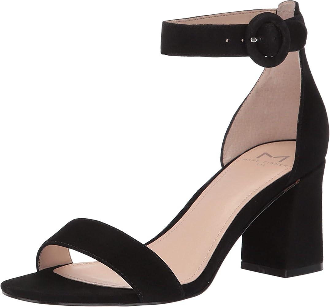 Marc Fisher LTD Karlee4 Leather Sandal | Amazon (US)