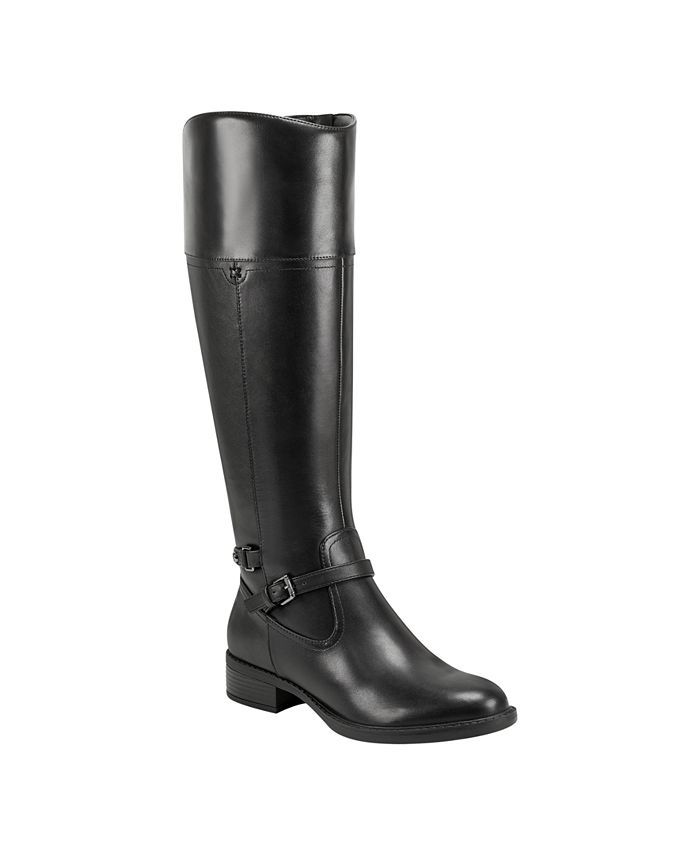 Easy Spirit Leigh Wide Calf Riding Boots & Reviews - Boots - Shoes - Macy's | Macys (US)