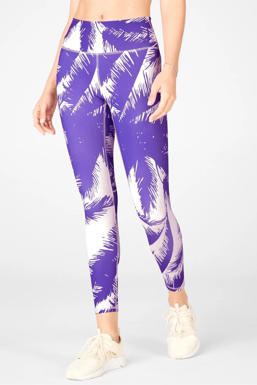 High-Waisted Printed PureLuxe 7/8 | Fabletics