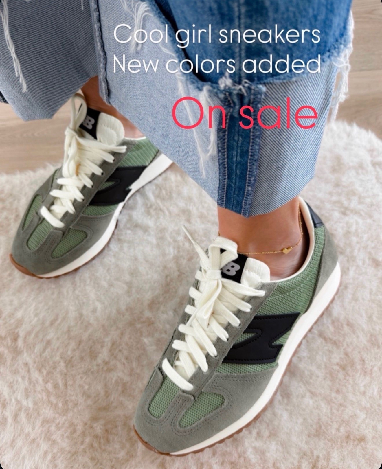 The New Balance 471 Sneakers are one of my favorite everyday pairs. They're comfortable, easy to style with everything, and now is the perfect time to grab them while they're on sale.

New Balance 471, New Balance sneakers, everyday sneakers, casual shoes, comfortable sneakers, fall outfits, street style, sneaker style, wardrobe essentials, neutral sneakers

#LTKSaleAlert #LTKOver40