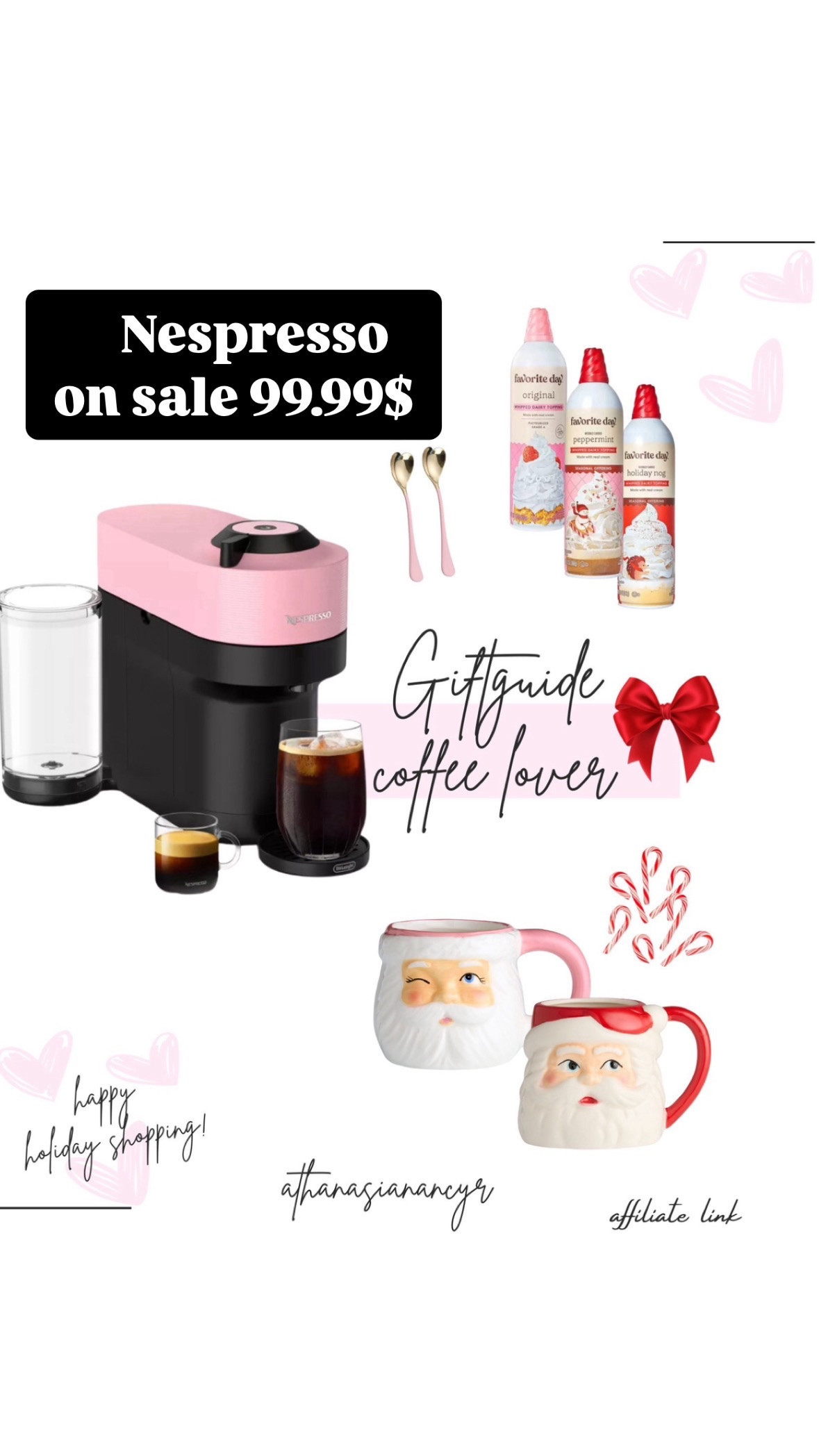 Pink nespresso on sale 
Gifts for her under 100$


#LTKFindsUnder100 #LTKHoliday #LTKGiftGuide