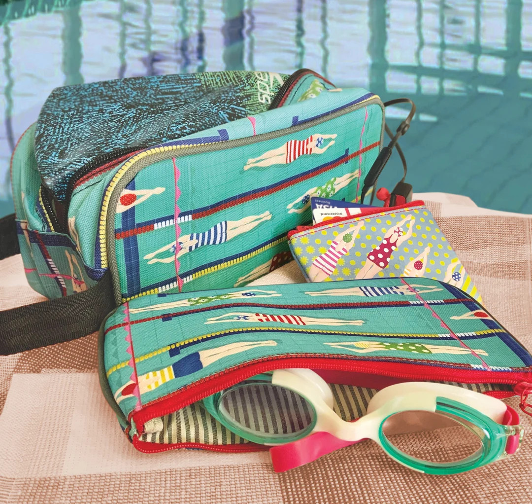 Swimmer - Medium Zipper Pouch,stationery, Pencil Bag,travel Size,museum Shop, Art Supply,iphone C... | Etsy (US)