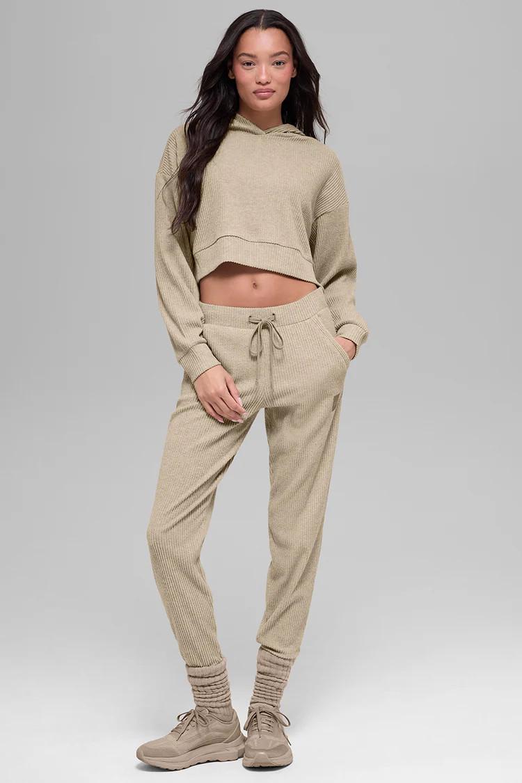 Muse Hoodie - Gravel Heather | Alo Yoga (US)