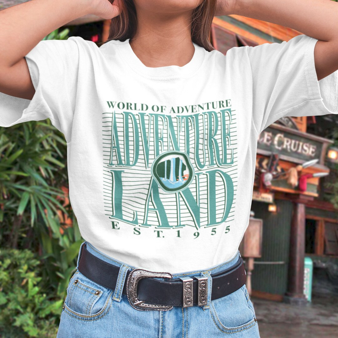 Adventureland University Style T-Shirt | Etsy (US)