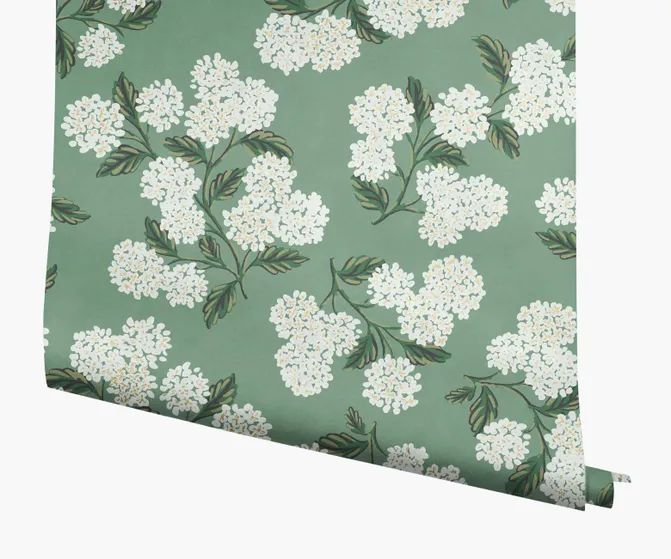 Hydrangea Wallpaper | Rifle Paper Co.