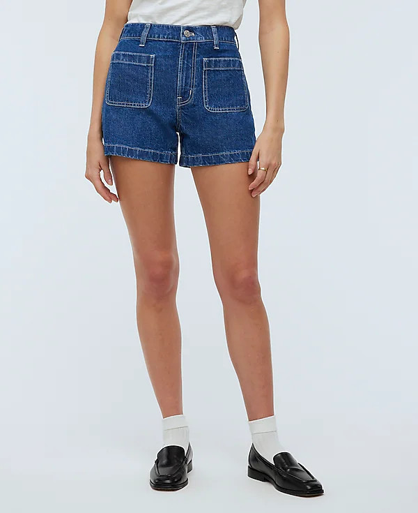 The Denim Emmett Short: Patch Pocket Edition | Madewell | Madewell