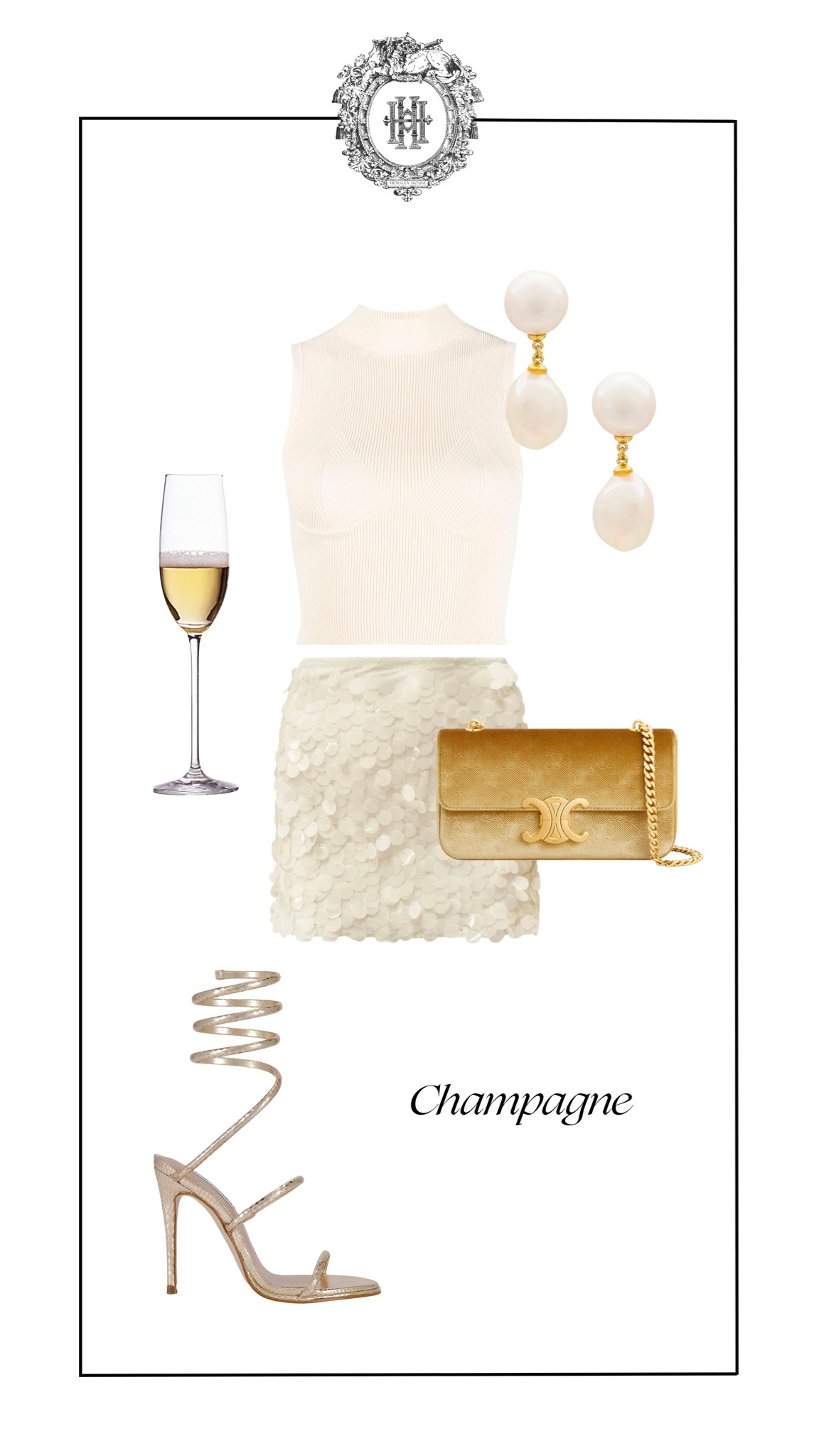 The Cocktail Edit: Champagne 

Bag: Celine

#LTKstyletip #LTKSeasonal #LTKSpringSale