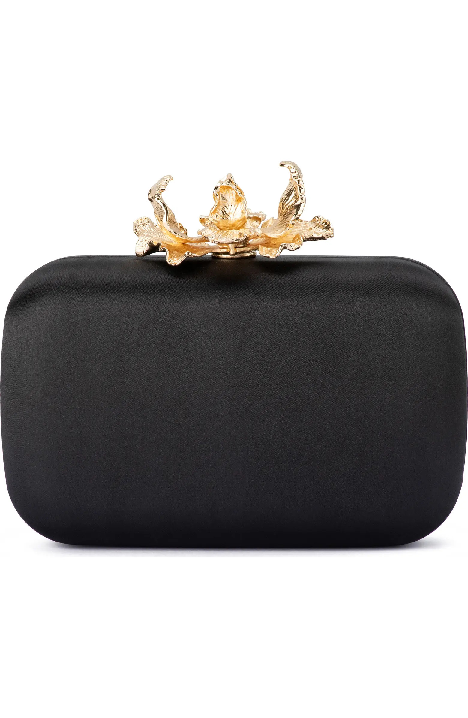 Adele Orchid Lock Frame Clutch | Nordstrom