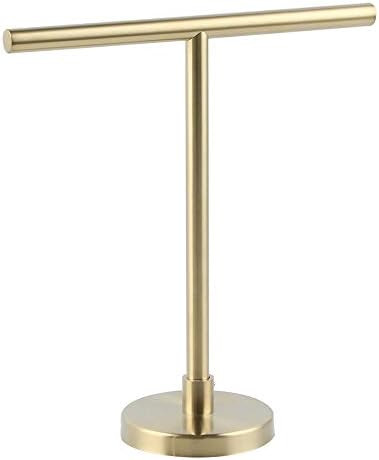 Modern Hand Towel Holder Tree Rack Free Standing SUS 304 Stainless Steel Countertop Towel Ring, B... | Amazon (US)