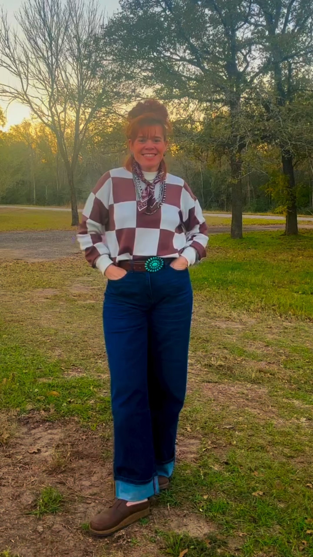 Walmart…but make it Western. 

Budget friendly outfit inspiration. 


Medium Sweater TTS
Size 2 jeans Runs a size too big 

Walmart Outfit Inspiration- 
Hi! I’m PoppieMichelle and I love looking good at affordable prices. If you can relate- tap that HEART!

* Like what you see? Look for more linked on my LTK page 
* Not sure what LTK is…. It’s an app you can download to EASILY shop ALL my inspo looks
*  Download the LTK app and search PoppieMichelle (or tap my bio>LTK) to shop THIS look & EXCLUSIVE content. 
* Sizing & so much detail is included in my LTK Posts C
*  I’m 5’8 | 148 lbs | Typically a Medium 4/6 (27) | Tall (36) | exact sizing on my LTK CAPTION 

Copy & paste this 🔗 to Sh0p https://www.shopltk.com/explore/PoppieMichelle?tab=posts

#walmartfashion #walmartpartner #westernstyle #westernfashion

#LTKootd #LTKdayinmylife