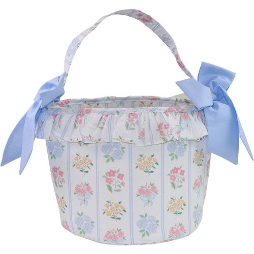 Blue Bow Bouquet Easter Basket - Shipping Late March | Cecil and Lou