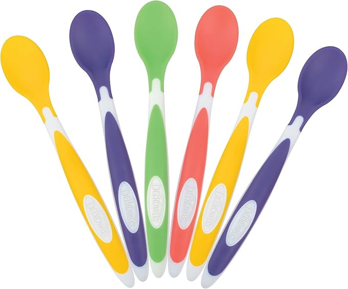 Dr. Brown's Soft-Tip Toddler Feeding Spoons, 6 Pack, Multi | Amazon (CA)