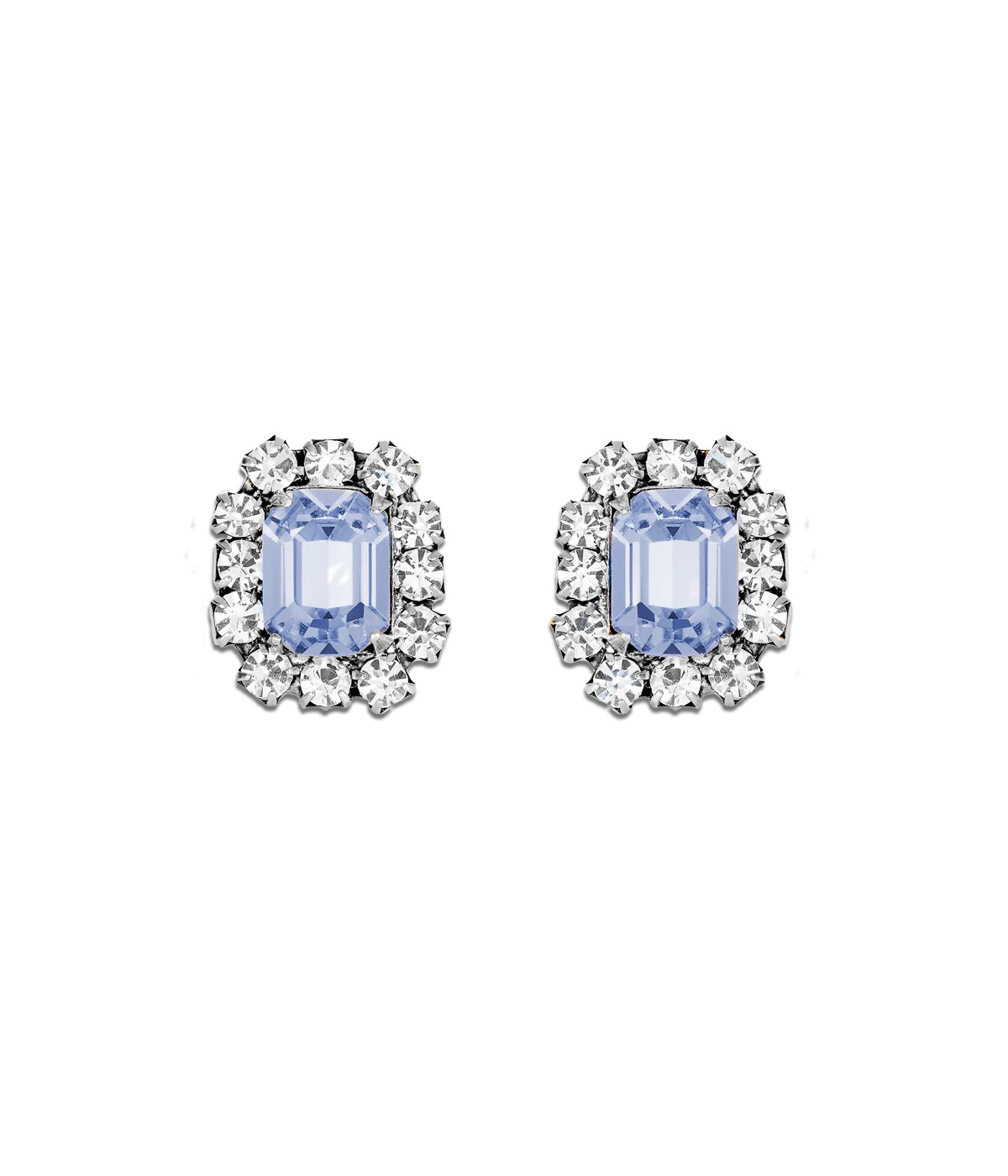 Tati Studs in Light Sapphire | Loren Hope Designs