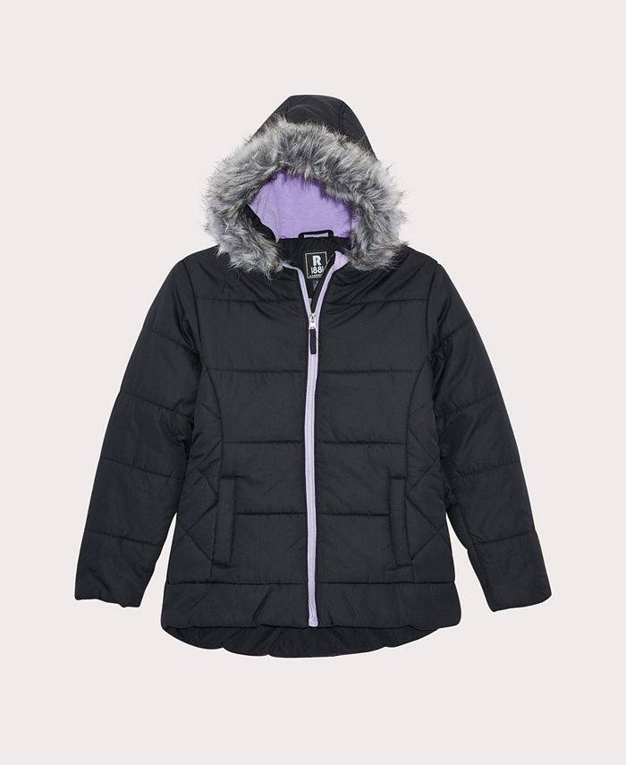 S Rothschild & CO Big Girls Quilt Puffer Coat & Reviews - Coats & Jackets - Kids - Macy's | Macys (US)