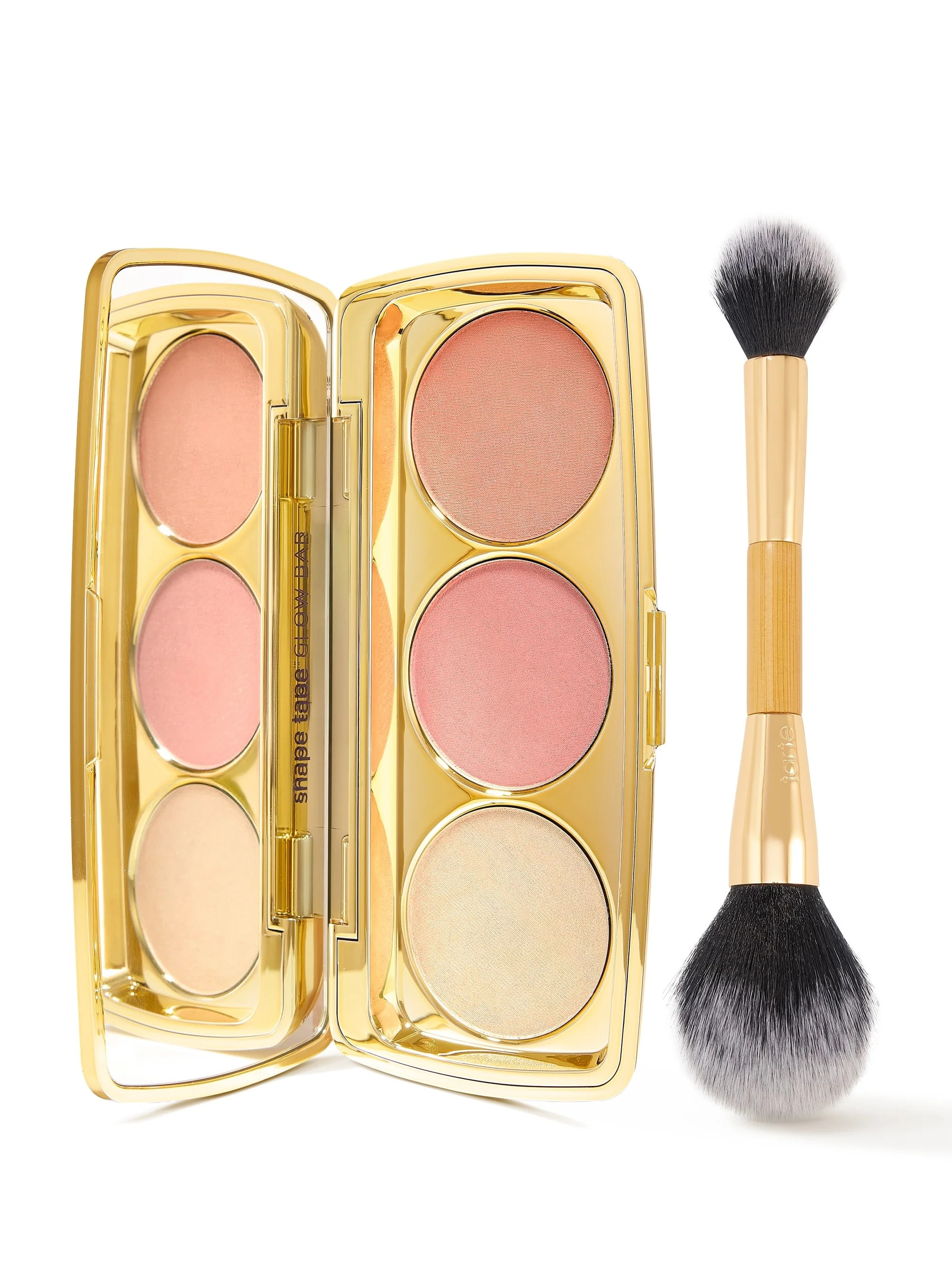 @itsmaureenkelly highlight reel cheek wardrobe + brush bundle multi | Tarte Cosmetics