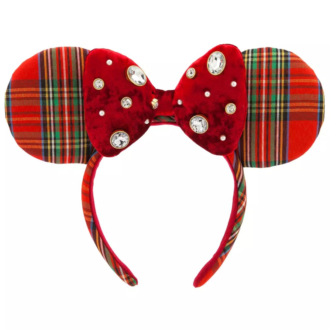 Disney Parks Minnie Mouse Plaid Ears Headband For Adults | shopDisney | shopDisney (UK)