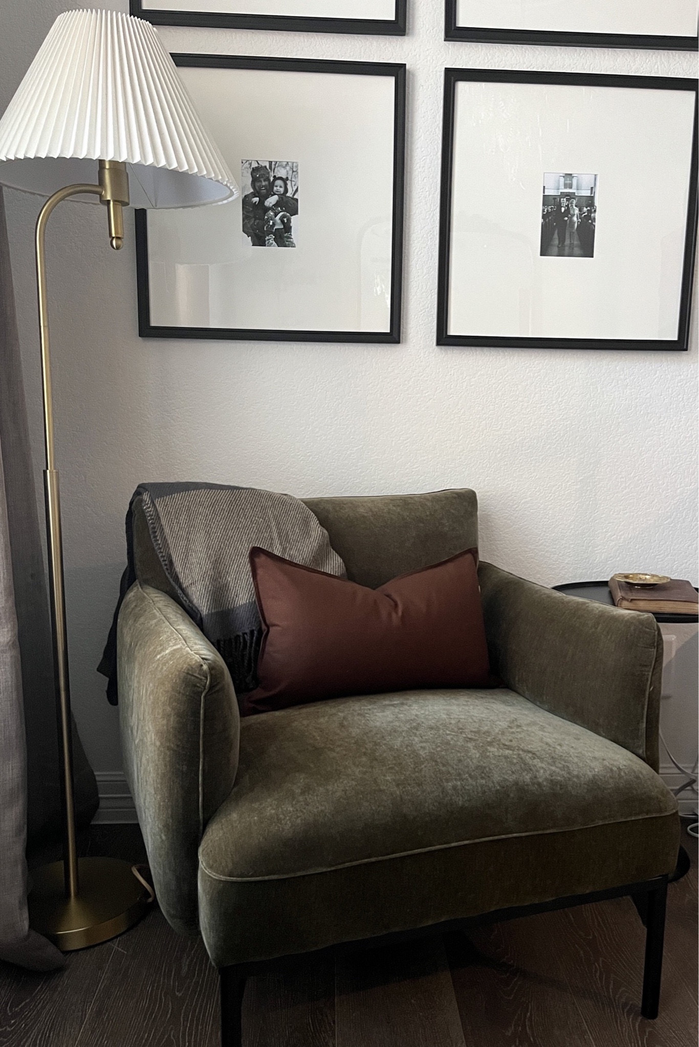 Olive green chair 

#LTKsalealert #LTKhome #LTKfindsunder50