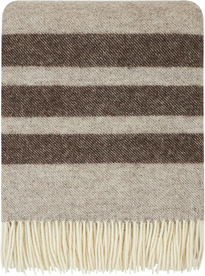 | Wool Blanket/Throw | 100% New Zealand Wool | Perfect for Home and Outdoors | Virgin Wool Blanke... | Amazon (US)