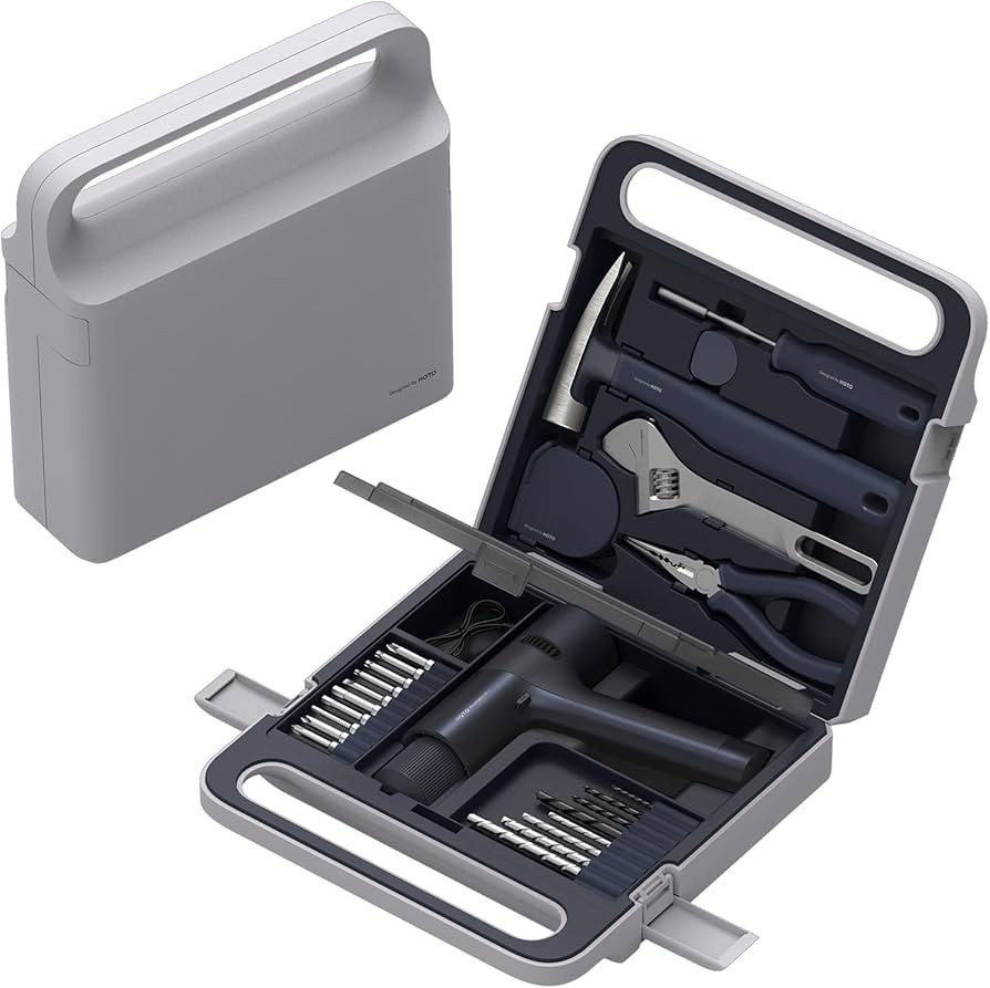 HOTO Cordless Brushless Drill Tool Set, Variable Speed, Hidden Buckle, Unique LED Screen, Intelli... | Amazon (US)