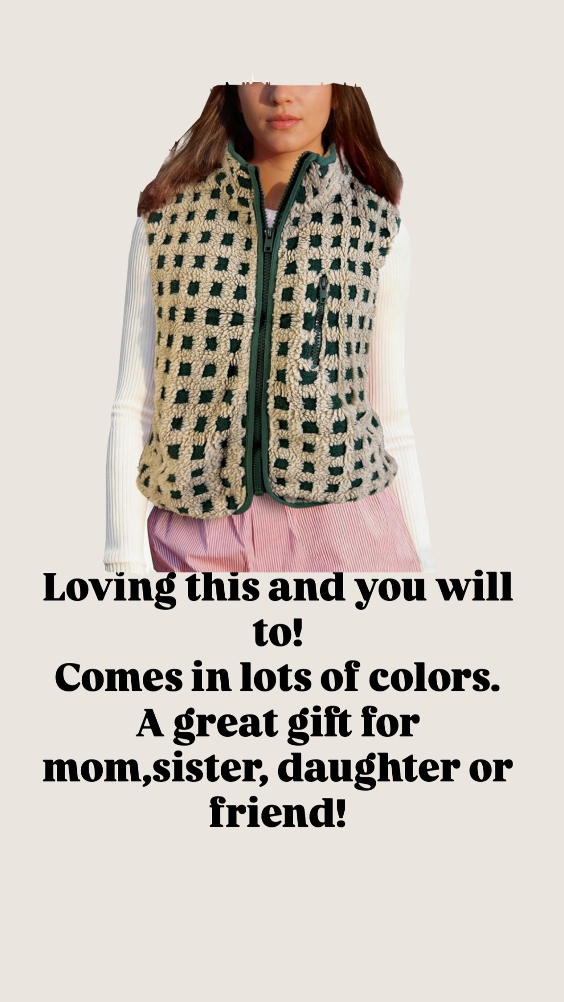 Cutest vest and comes in so many colors 



#LTKSeasonal #LTKmomlife #LTKHoliday