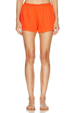 LESET Yoko Summer Short in Orange | FWRD 