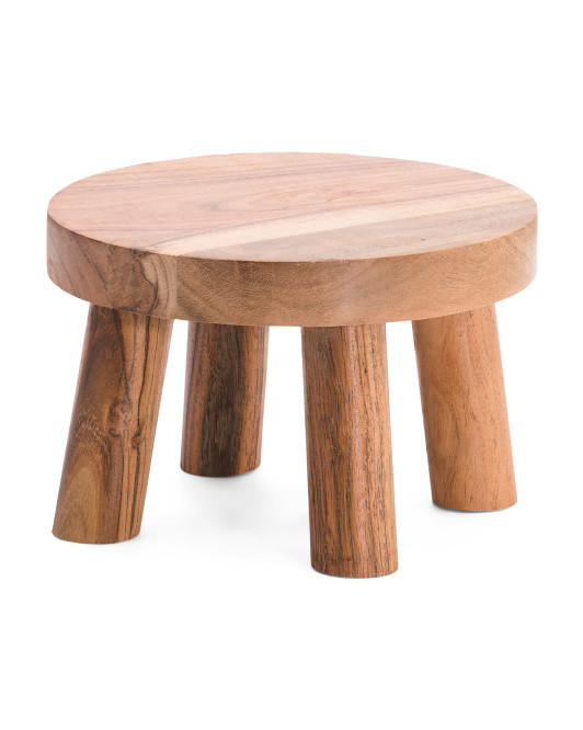 8in Wood Plant Stand Tray | TJ Maxx