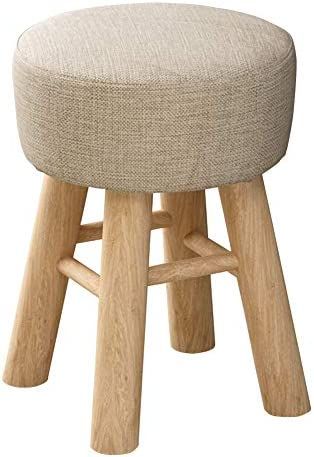 Footstool Footrest High Stool Pattern Creativity Art Chair Stool Living Room Bedroom High Stool H... | Amazon (US)