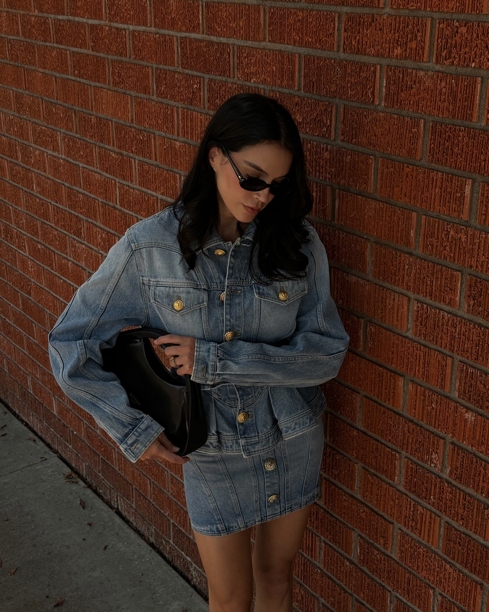 Styled in a denim two piece by Balmain! 

#LTKItBag #LTKStyleTip