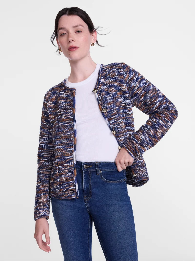 Scenario Women's Cardigan Jacket, Sizes XS-XXXL | Walmart (US)