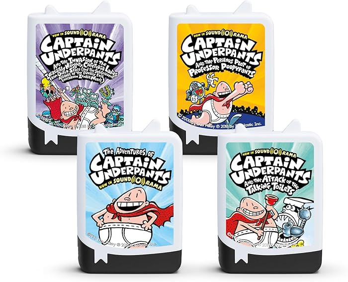 Tonies Captain Underpants Audiobook Set - 4 Pack | Amazon (US)