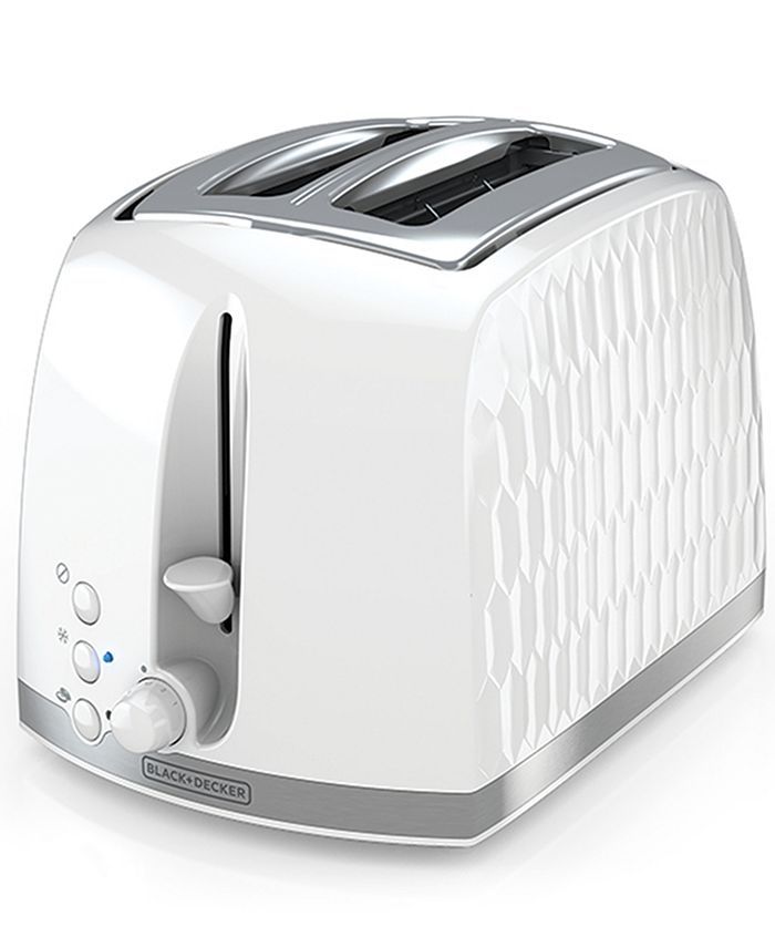 Black & Decker Honeycomb Collection 2-Slice Toaster & Reviews - Small Appliances - Kitchen - Macy... | Macys (US)