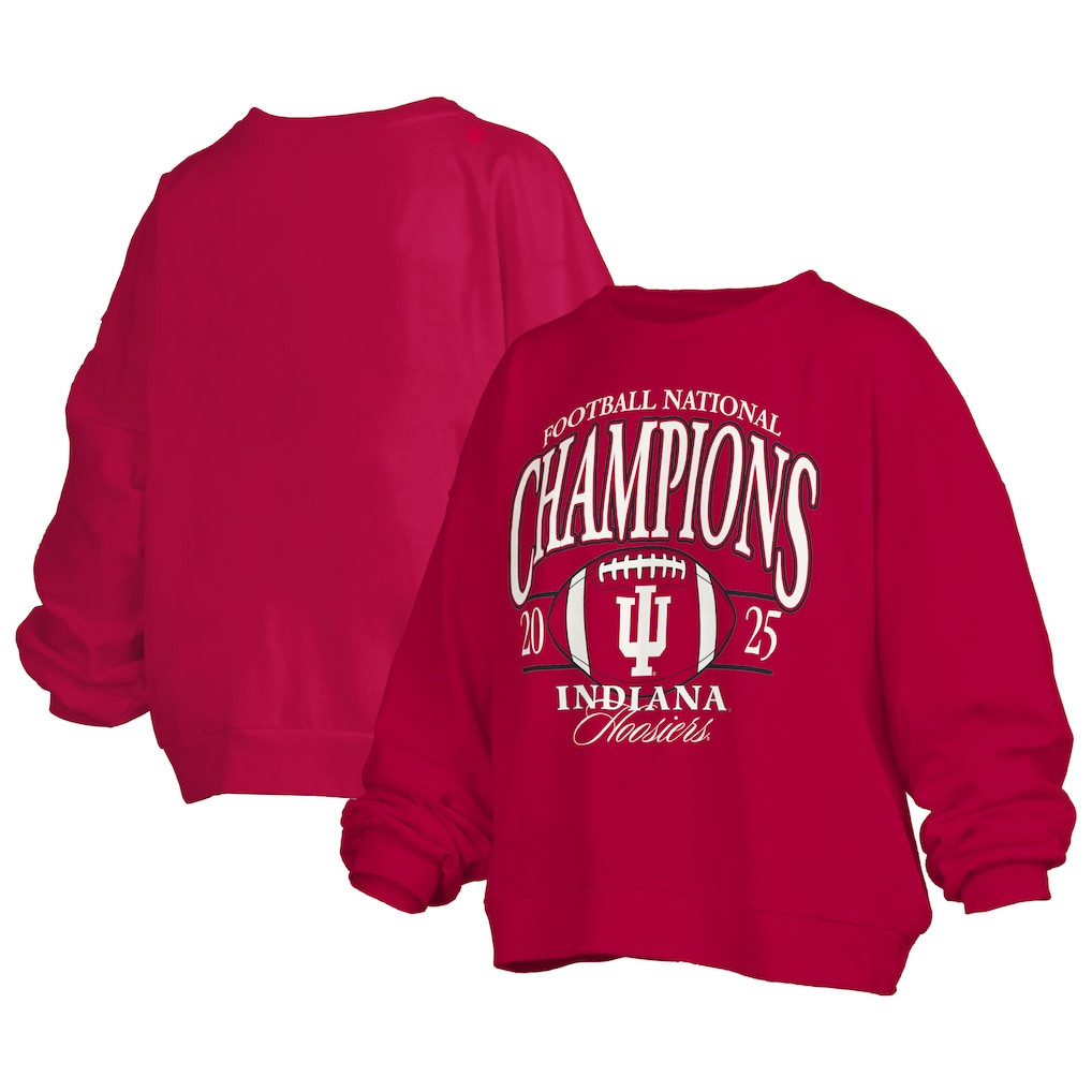 Indiana Hoosiers Pressbox Women's College Football Playoff 2025 National Champions Janise Fleece ... | Fanatics