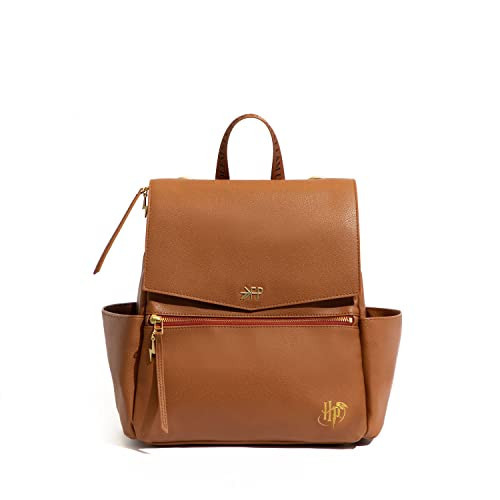 Freshly Picked Classic Mini II Diaper Bag Backpack, Wipeable Vegan Leather, Harry Potter, 8 Pockets | Amazon (US)