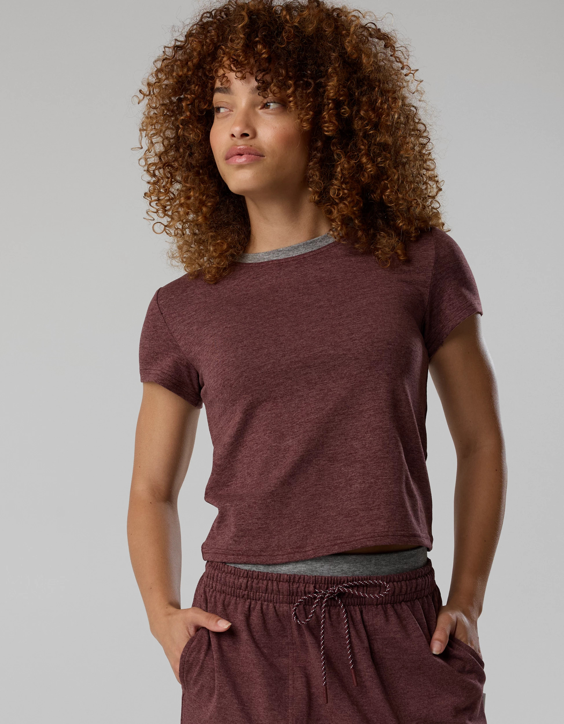 OFFLINE By Aerie Weekend Away Short Sleeve Ringer T-Shirt | American Eagle Outfitters (US & CA)