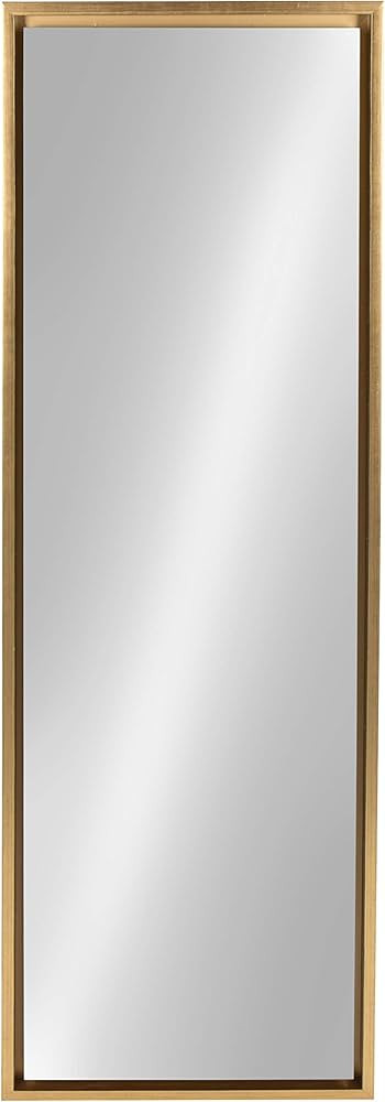 Kate and Laurel Evans Framed Wall Panel Mirror, 16x48, Gold | Amazon (US)