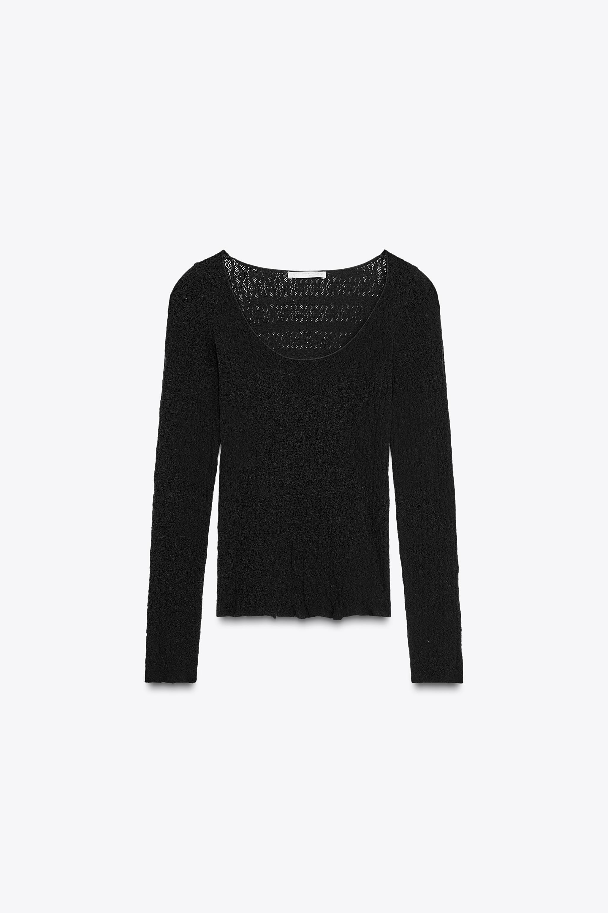 SEAMLESS LACE TOP | Zara US