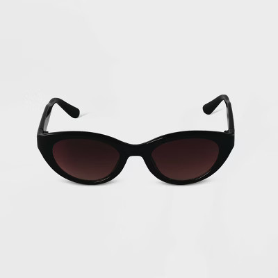 Women's Narrow Plastic Cateye Sunglasses - A New Day™ | Target