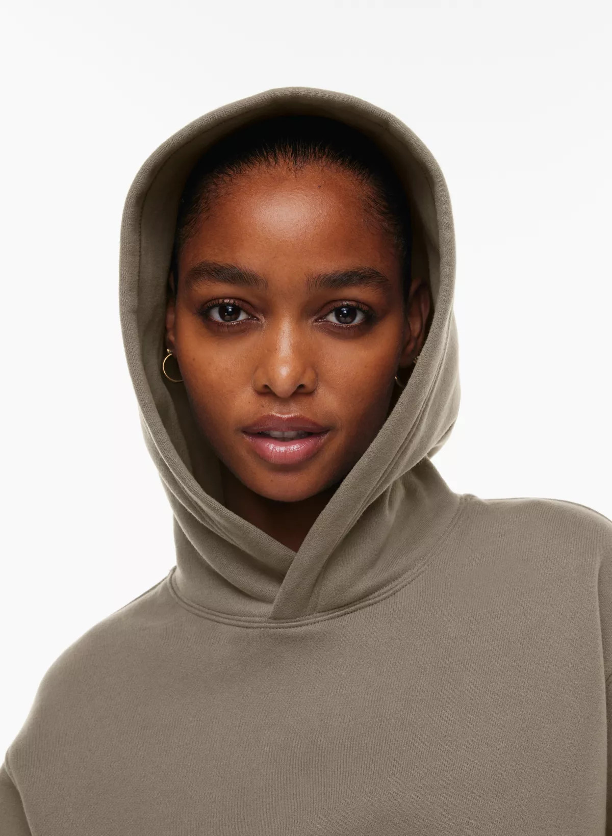COZY FLEECE PERFECT HOODIE | Aritzia