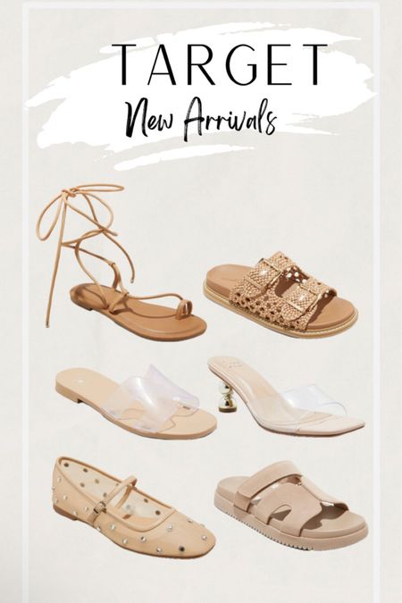 New at Target 😍 

Some of these come in other color options as well. I love the neutrals & clear . 

#targetfinds #sandals #shoes #womensshoes #target #springfashion 

#LTKsalealert #LTKshoecrush #LTKfindsunder50

#LTKMidsize #LTKStyleTip #LTKFindsUnder100
