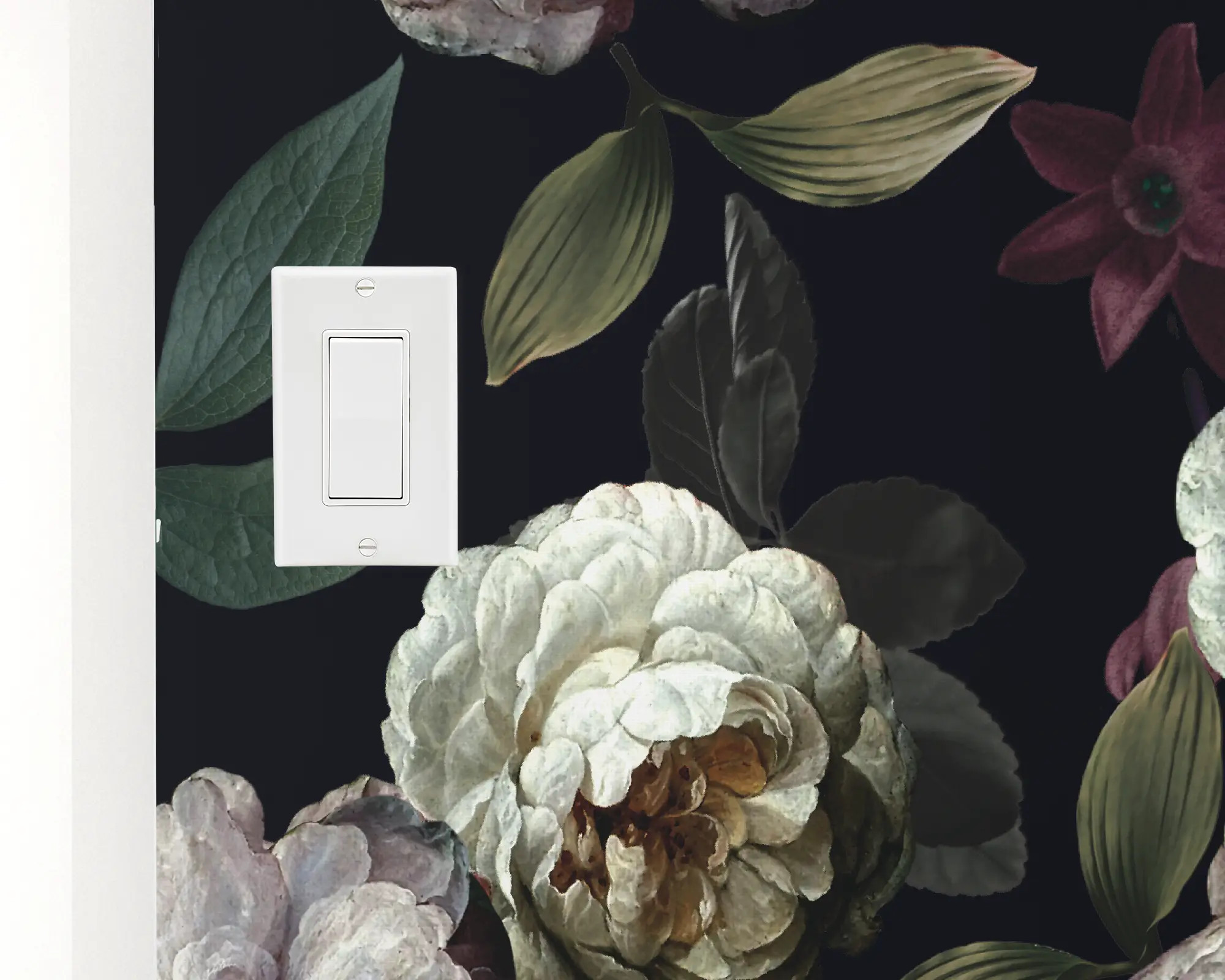 Moody Florals Wallpaper | Love vs. Design