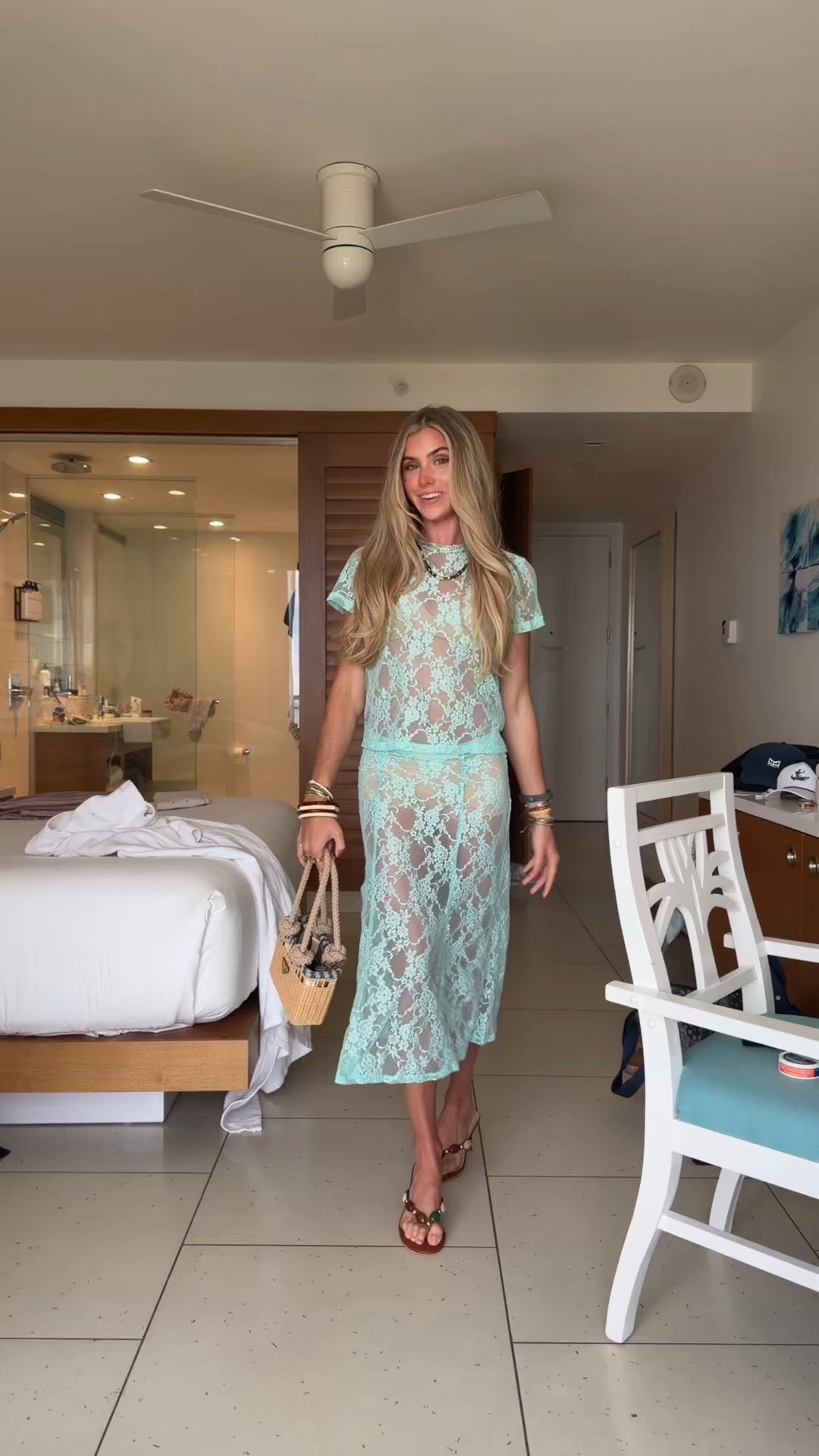 pretty much a full amazon look for dinner tonight and this one is so fun the lace sheer matching set. My set is from Le Bop @Shopbop from amazon size XXS in top and XS in skirt. My undergarments are @skims bra and @Tommy John boyshorts. My bag is rented Prada from @Vivrelle 

#bahamasoutfits #vacationoutfit #sheerdress #outfitofthenight #ootd @Amazon Fashion @Shopbop  @Vivrelle  @Tommy John @SKIMs

#LTKootd #LTKTravel #LTKdayinmylife