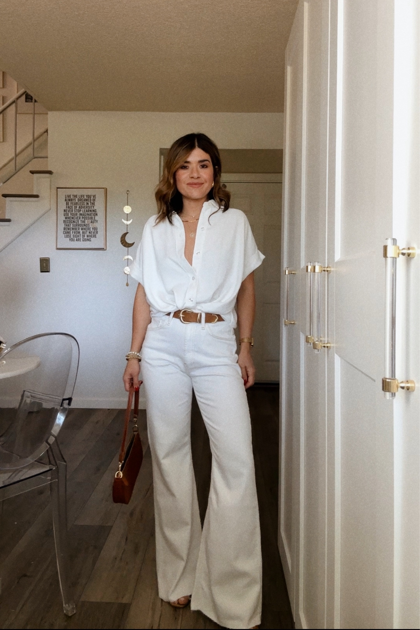 The perfect total white look for summer! 
Use code “carolina25” for 25% off these tops and jeans! 
Top size xs
Jeans size 24
Hudson jeans, white jeans, wide leg jeans, summer style, casual outfit, denim outfit

#LTKWorkwear #LTKSeasonal #LTKFindsUnder100