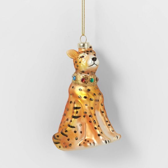 Cheetah Christmas Tree Ornament - Wondershop™ | Target